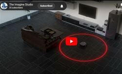 Floor Vacuum Cleaner - 3D Animation