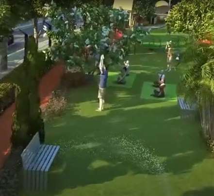 Begumpur Pul Park - 3D Walkthrough